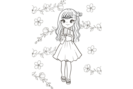 Dibujos para imprimir : Manga 6 – 10 Doigts