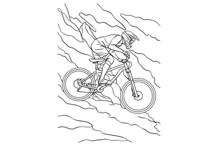Printable coloring pages: JO-Sport-18 – 10 Doigts
