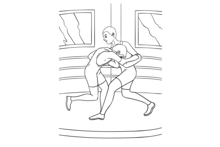 Printable coloring pages: JO-Sport-23 – 10 Doigts