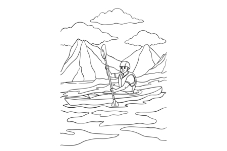 Printable coloring pages: Olympics-Sport-24 – 10 Doigts