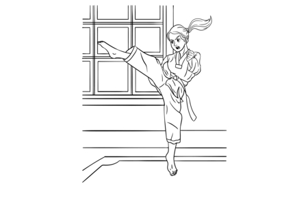 Printable coloring pages: Olympics-Sport-25 – 10 Doigts