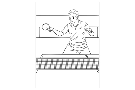 Dibujos para imprimir : JO-Deporte-5 – 10 Doigts