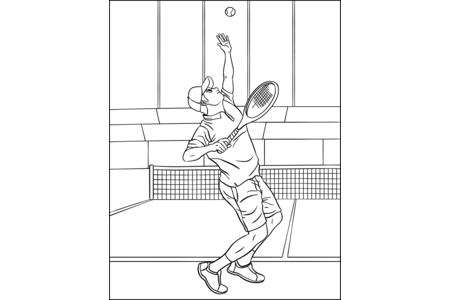 Printable coloring pages: Olympics-Sport-6 – 10 Doigts