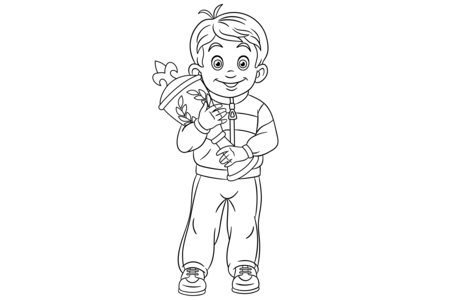 Printable coloring pages: Sport10 – 10 Doigts