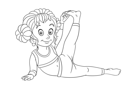 Printable coloring pages: Sport15 – 10 Doigts