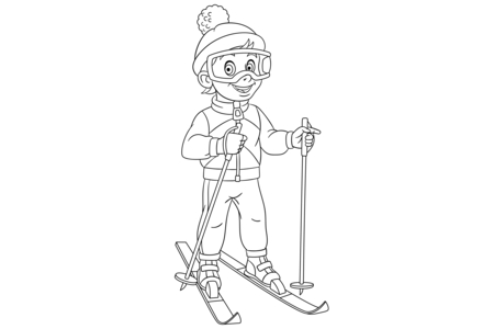 Printable coloring pages: Sport24 – 10 Doigts