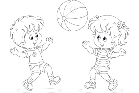 Printable coloring pages: Sport32 – 10 Doigts