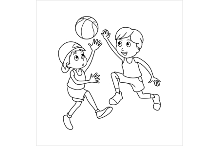 Dibujos para imprimir : Deporte35 – 10 Doigts