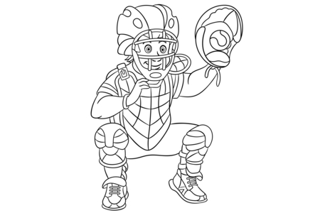 Printable coloring pages: Sport9 – 10 Doigts