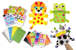 Marionnettes animaux - Kits clés en main - 10doigts.fr - 2