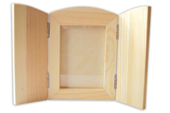 Foldable wooden frame with glass - Wooden Photo Frames – 10doigts.fr