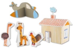 Set de plaques de carton-plume (carton mousse) - Carton plume et polystyrène - 10doigts.fr - 2