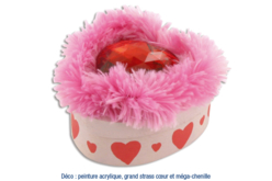 Set de 6 boîtes coeurs en bois - Boîtes en bois - 10doigts.fr