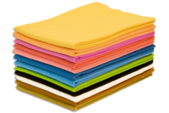 Coupon feutrine 50 x 70 cm - Couleurs vives à l'unité - Feuilles de feutrine - 10doigts.fr