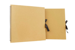 Album Scrapbooking en Kraft Naturel - Albums et carnets à personnaliser - 10doigts.fr
