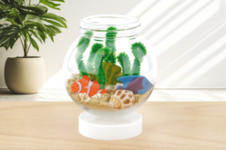 Aquarium miniature - Déco en bois peints - 10doigts.fr - 2