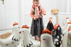 ballon poule pâques - Accessoires décoratifs de Pâques - 10doigts.fr - 2