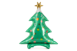 ballon sapin noël - Ballons, guirlandes, serpentins - 10doigts.fr