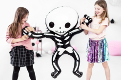 ballon squelette mylar halloween - Ballons d'halloween - 10doigts.fr - 2