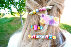 barette en métal pour cheveux - Bijoux de cheveux - Supports pour Bijoux - 10doigts.fr - 2