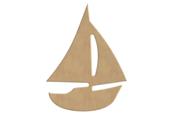 bateau voilier en bois - Supports plats en bois - 10doigts.fr