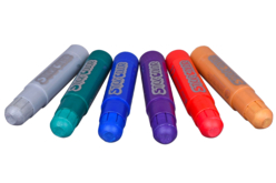 bâton gouache stick solide métallisé - Peinture gouache solide : l'innovation pour peindre sans se tacher - 10doigts.fr - 2