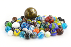 billes en verre jeu 500 gr enfants - Mosaïques en verre - 10doigts.fr - 2