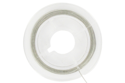 Fil metálico gainé argent,10 m - Fil metálico – 10doigts.fr