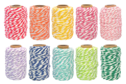 bobines bakers twin coloris assortis - Fil coton, échevette - 10doigts.fr