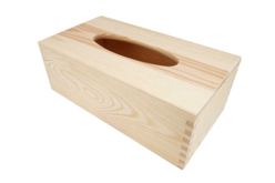 boite à mouchoirs france - Boîtes en bois - 10doigts.fr