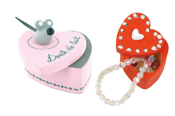 boite coeur bijoux  - Boîtes en bois - 10doigts.fr - 2