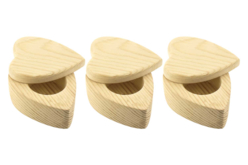 Boîtes à dents - Lot de 3 - Boîtes en bois - 10doigts.fr