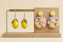 boucles fimo jaune - Pâtes Fimo Soft : le modelage facile pour toutes vos créations - 10doigts.fr - 2