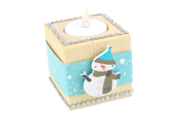 Decorated Wooden Snowmen - 8 Pieces - 2 - Painted Wooden Decor - 10doigts.com - Painted Wooden Decor - 10doigts.fr