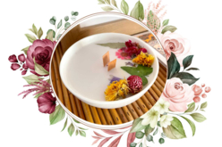 Vela de flores secas - Supports en céramique à décorer - 10doigts.fr - 2