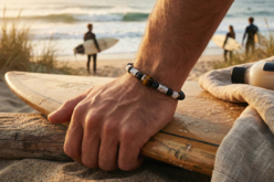 pulsera idea regalo Día del Padre - Litoterapia / Pulsera de chakras - 10doigts.fr