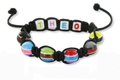 Bracelet Shamballa prénom - Bijoux Shamballas - 10doigts.fr