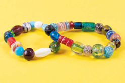 bracelets perles en verre - Perles Verre - 10doigts.fr - 2