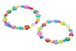 bracelets perles enfants DIY - Perles Couleurs Transparentes - 10doigts.fr - 2