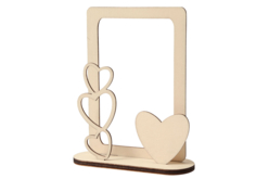 cadre photo coeur - Cadres et clips photos : des supports uniques pour afficher vos souvenirs - 10doigts.fr