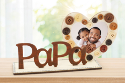 Marco de fotos - Regalos DIY para el Día del Padre – Para la oficina de papá - 10doigts.fr