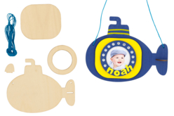Wooden Underwater Photo Frames - 6 pcs - 2 - Wooden Photo Frames - 10doigts.com - Wooden Photo Frames - 10doigts.fr