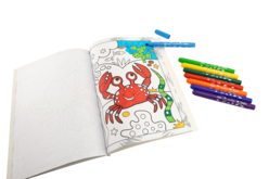 Cuaderno de colorear 10 DOIGTS - Libros para colorear y dibujos - 10doigts.fr