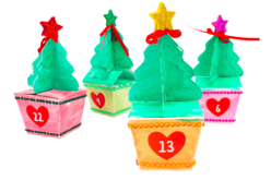 calendrier de l'avent sapin - Calendriers de l'Avent - 10doigts.fr - 2