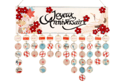 calendario cartel cumpleaños - Calendarios - 10doigts.fr