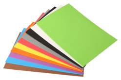 Caoutchouc mousse 30 x 45 cm, 10 feuilles  - Caoutchouc Mousse - 10doigts.fr
