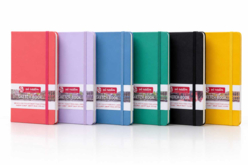 Libreta de dibujo 13 × 21 cm - 6 colores a elegir - Carnets de dessin pour les croquis, esquisses et le dessin nomade - 10doigts.fr