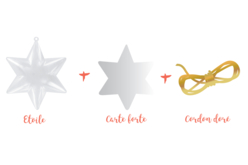 Transparent Plastic Stars - 10 Pieces - 2 - Transparent Plastic - 10doigts.com - Transparent Plastic - 10doigts.fr