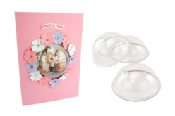 carte shaker - Plastique Transparent - 10doigts.fr