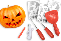 Kit para tallar una calabaza + modelos - Kits creativos de Halloween – 10doigts.fr